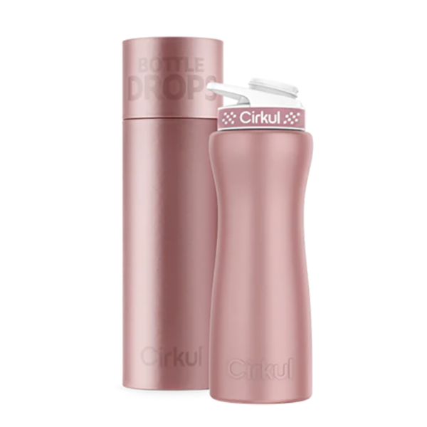 Limited Edition: 22oz. Rose Gold Stainless Steel Bottle & Lid